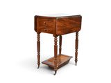an image of a small table with a drawer on top of it