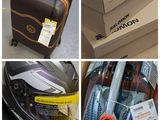 Plusieurs photos représentant différents types de bagages sont présentées sous forme de collage