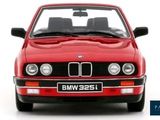 bmw 3 series e30 coupe 1989 red 1 18 scale model car
