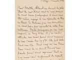 a handwritten letter from the president of the united states