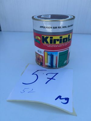 Ensemble de peinture CMC Kiriol, représentant environ 52 lit…