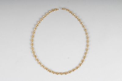 collier en or, . 60 cm env., poids 76.1 g env.