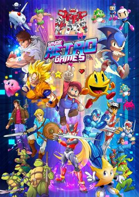 Affiche A Savoie Retro Games Attention : la vente a lieu san…