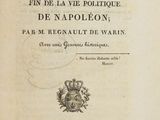 an old book with a black and white title on it