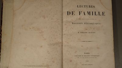 Edouard CHARTON. Lecture de famille.