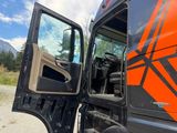 a truck that is parked on the side of the road