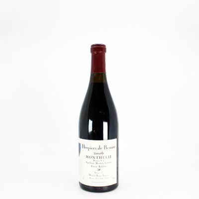 a bottle of red wine on a white background