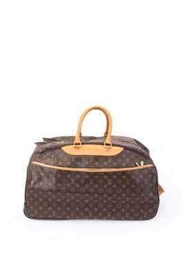Louis VUITTON année 2007 - Valise à roulettes " Eole " en to…