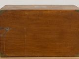 a wooden box that is sitting on top of a table