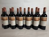 a group of bottles of wine sitting on top of a table