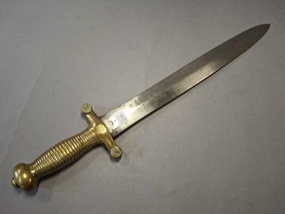 GLAIVE d'INFANTERIE Ml 1831, lame marquée (illisible) et dat…