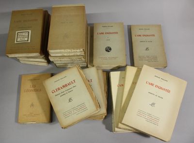 ROLLAND (R.). Ensemble de 20 volumes brochés, non coupés ; c…