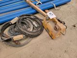 a lot of tools that are laying out on the ground