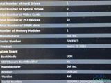 a lot of information on the screen of a computer