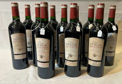 Château Thuillac côtes de bourg 2011 12 bt