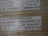 two packages of food sitting on top of a pallet
