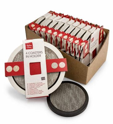Lot de 15 paquets de 4 sous verre