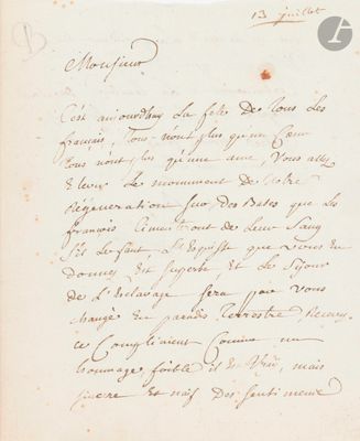 [Pierre-François PALLOY (1755-1835)]. Louis BOUSSEMART, viol…
