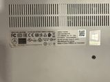 a close up of the back of a laptop computer