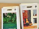 two books that are sitting on top of a table