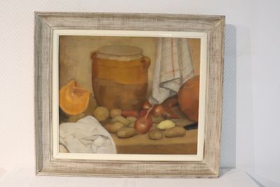 a picture of a picture of a painting on the wall