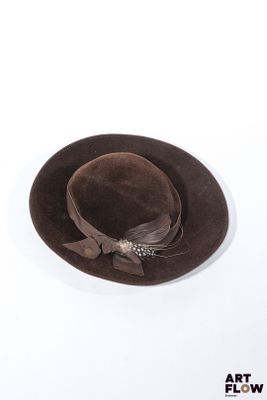 FLACHET PARIS - Chapeau cloche à bord large souple en feutre…