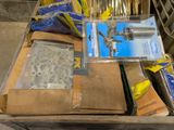 a box of assorted items sitting on a table