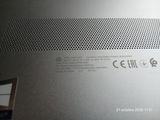 a close up of the back of a laptop computer