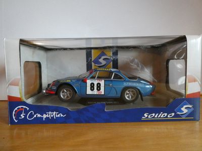 the toy car is in the box with the number 8 on it
