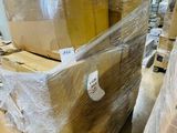 many boxes stacked on top of each other in a warehouse