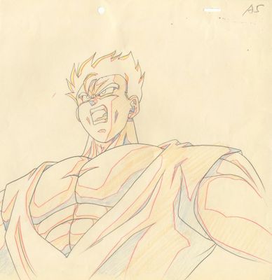 un dessin représentant un homme avec une cape sur les épaules