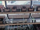 a lot of cosmetics products on display in a store