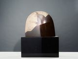 a sculpture that is sitting on top of a table
