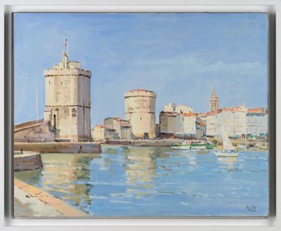 BRUTTA-MATA (1946-) "Les tours de la Rochelle" HSP, SBD.