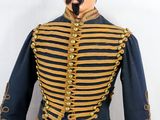 an image of a toy soldier with a moustache on his face