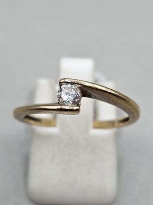 Bague OR et diamant, doigt 54, poids brut 2. - Photo 1