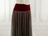 red and grey tulle skirt on a mannequin mannequin mannequin mannequin mannequin mannequin mannequin mannequin