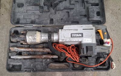 Marteau piqueur filaire TITAN TTB 280 DRH (Lot vendu TVA Réc… - Photo 1