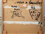 a picture of a piece of cardboard with writing on it