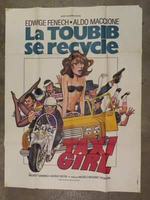 the poster for a movie starring a woman riding on a motorcycle