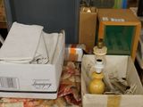 a suitcase that is sitting on top of a table