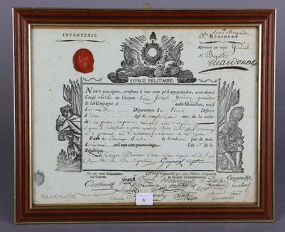 CONGE MILITAIRE - 3e demi Brigade