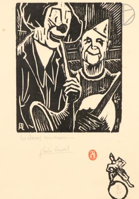 une image d'un dessin en noir et blanc d'un homme et d'une femme