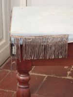 BIDET en acajou et placage d'acajou à pied balustre. (photo 3)