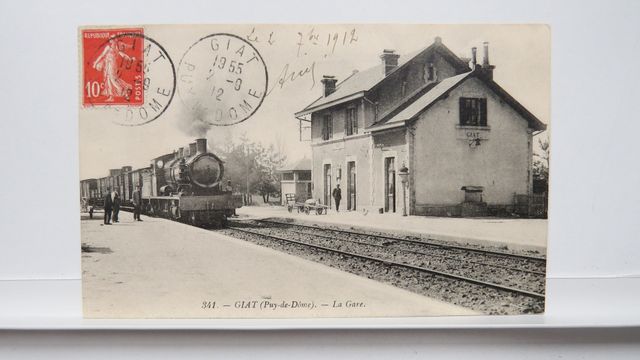 Puy-de-Dôme : Giat. La Gare (PM 341). TBE.