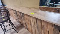 2 étagères en bois avec supports muraux (photo 2)