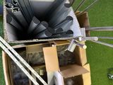 a box with a bunch of umbrellas inside of it