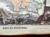 a picture of a picture of a map of the country of france