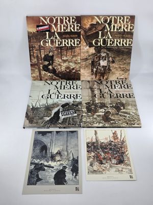 une collection de quatre livres sur fond blanc