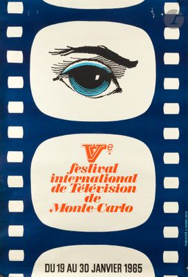 an image of a film strip with a picture of an eye on it